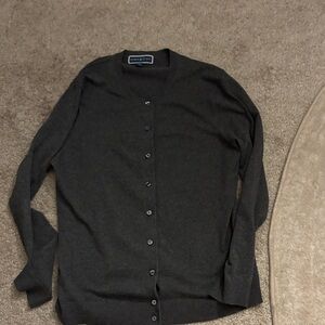 Karen Scott Men's Charcoal Cardigan